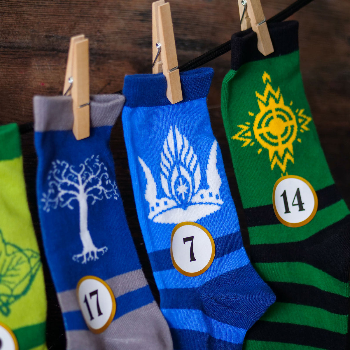 Product image The Lord of the Rings Socks Advent Calendar for Filling