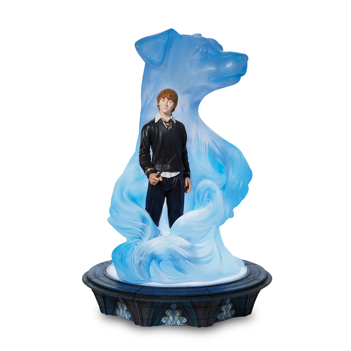Produktbild Ron med Patronus Diorama Figur med Ljus - Harry Potter