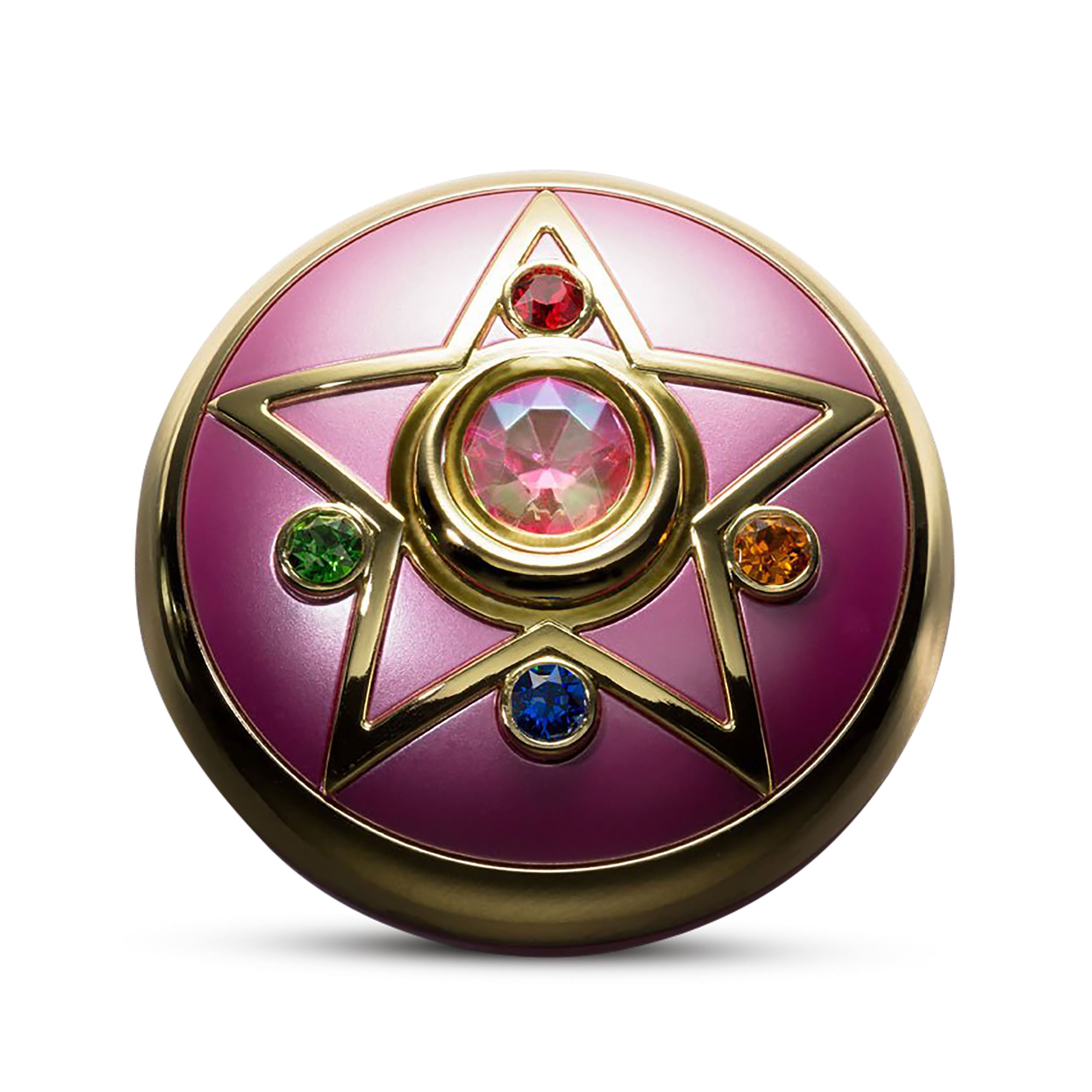 Produktbild Sailor Moon - Månkristall Förvandlingsbrosch med Ljudeffekter