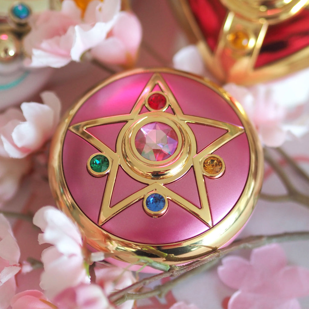Produktbild Sailor Moon - Månkristall Förvandlingsbrosch med Ljudeffekter