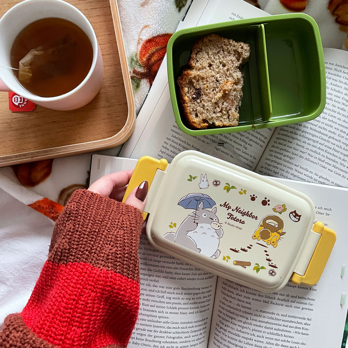 Produktbild Min granne Totoro - Lunchlåda med Kattbussen och Totoro