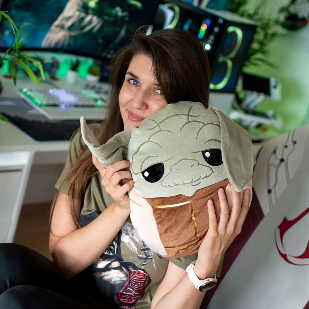 Produktbild Yoda Squishy Beanies Plyschkudde 35cm - Star Wars