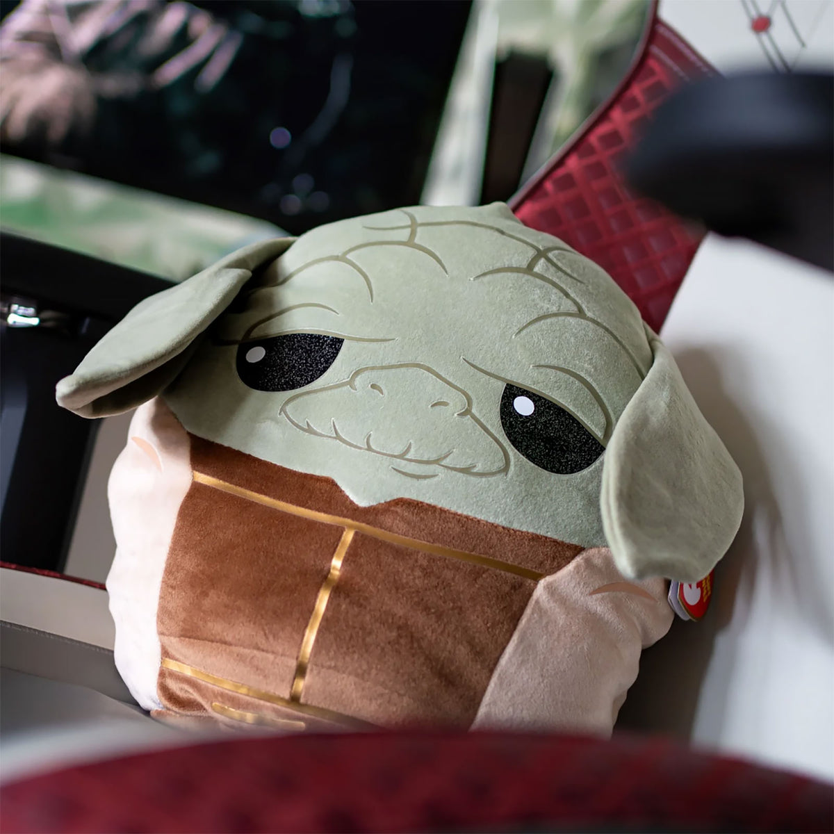 Produktbild Yoda Squishy Beanies Plyschkudde 35cm - Star Wars