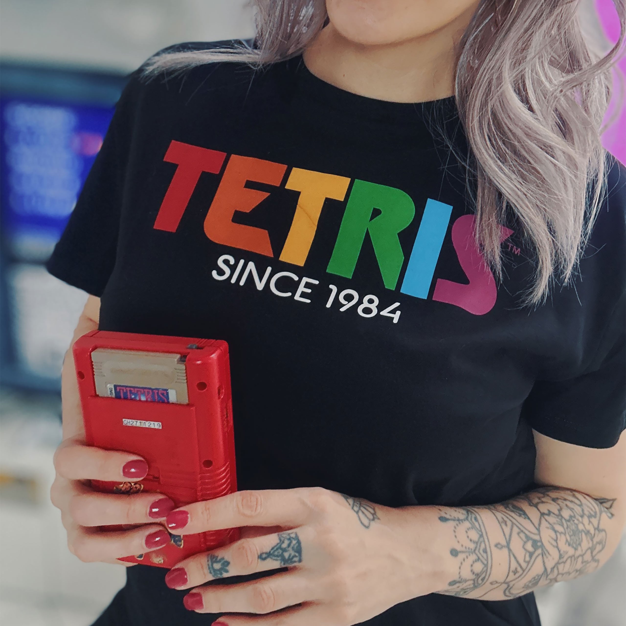 Produktbild Tetris - Since 1984 T-shirt svart