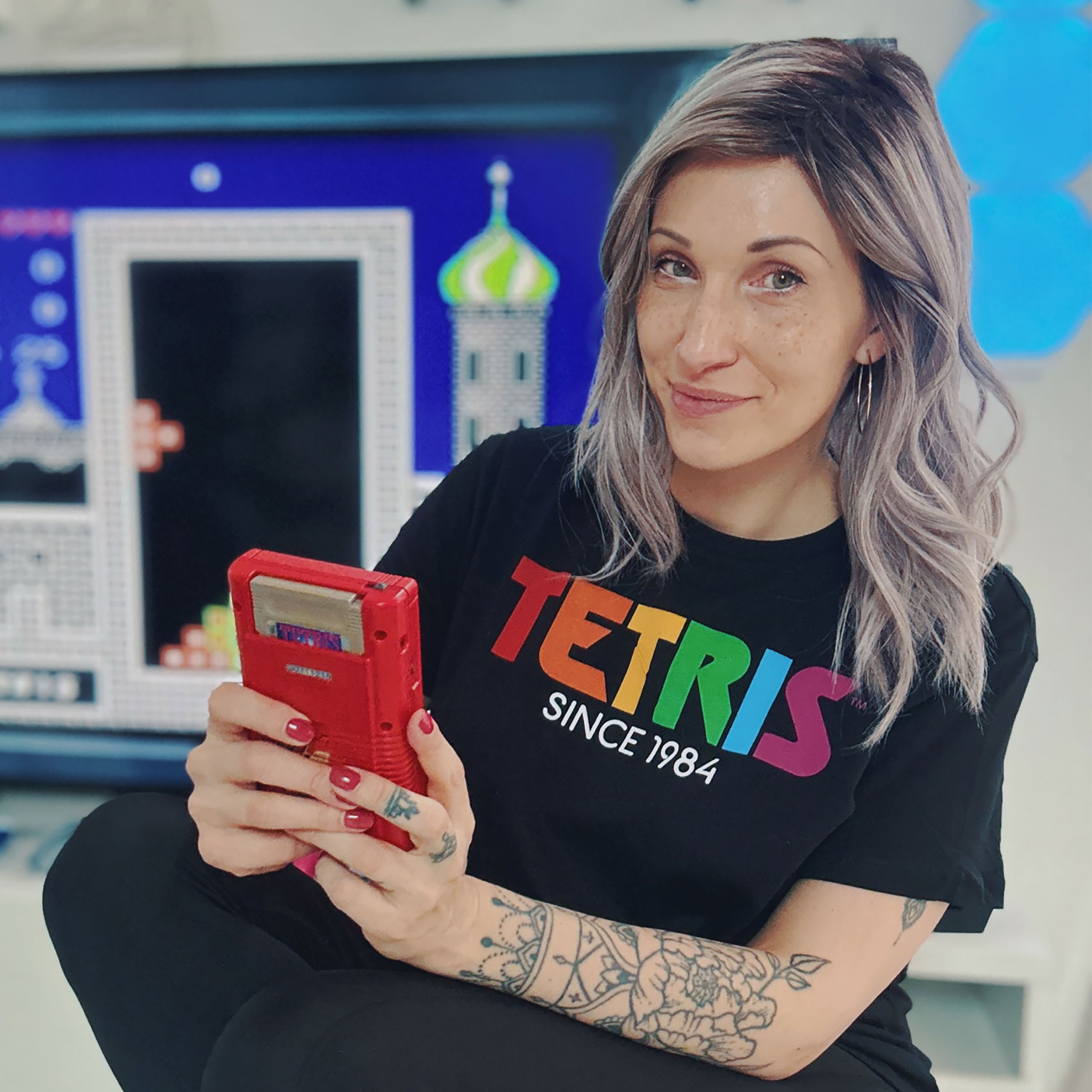 Produktbild Tetris - Since 1984 T-shirt svart
