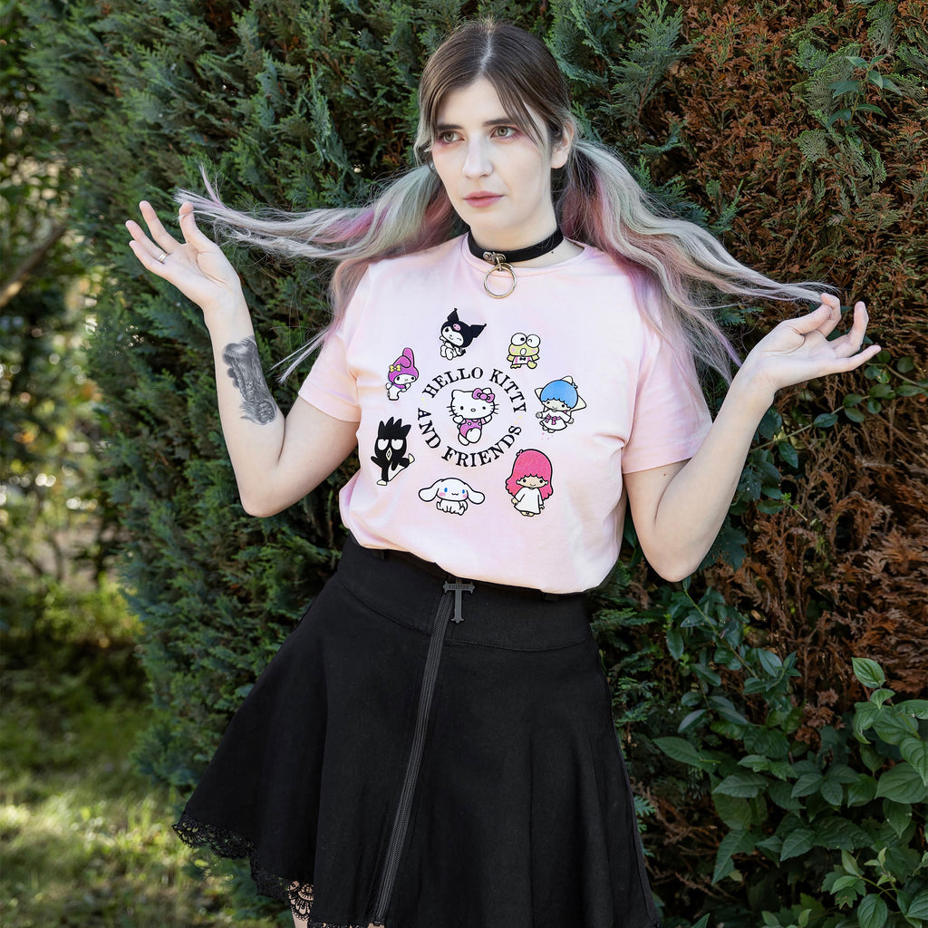 Produktbild Hello Kitty and Friends T-shirt rosa