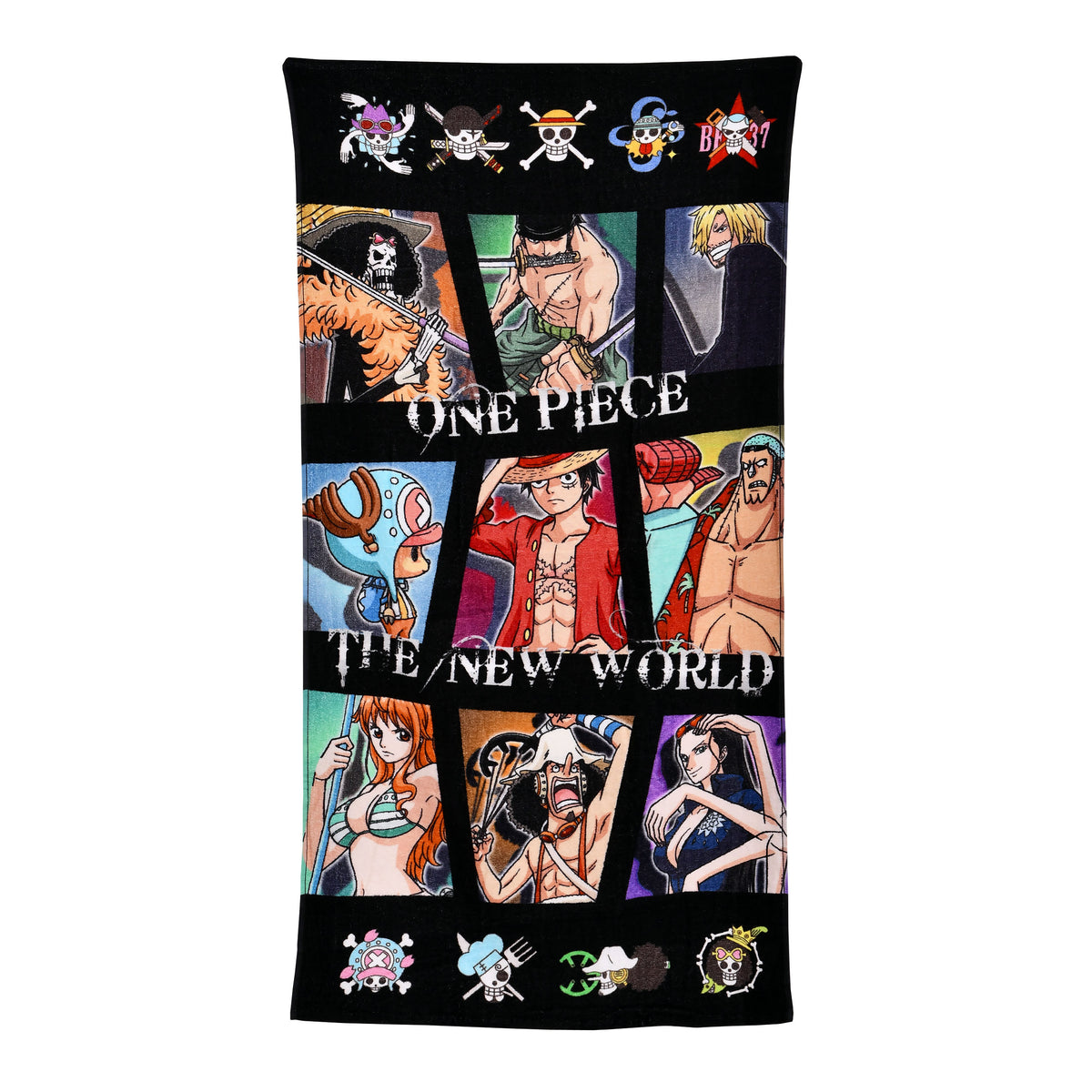 Produktbild One Piece - The New World Karaktärer Badhandduk