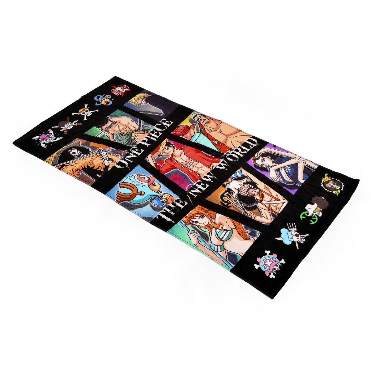Produktbild One Piece - The New World Karaktärer Badhandduk