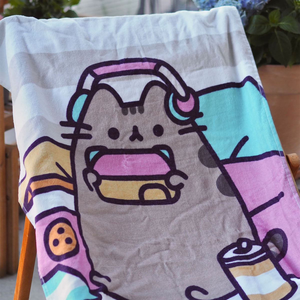Produktbild Pusheen - 'I'm Busy' Badhandduk