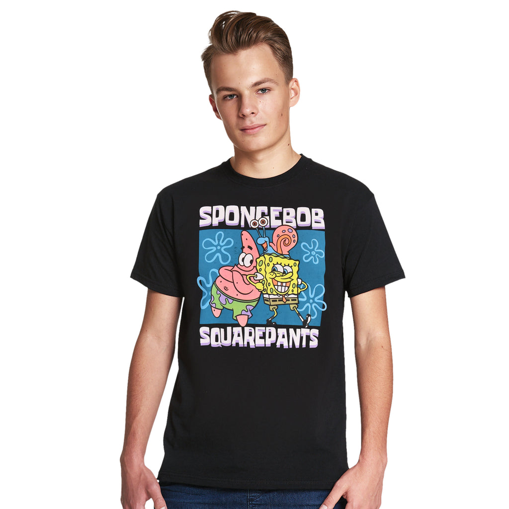 Produktbild SpongeBob - Friends T-shirt svart
