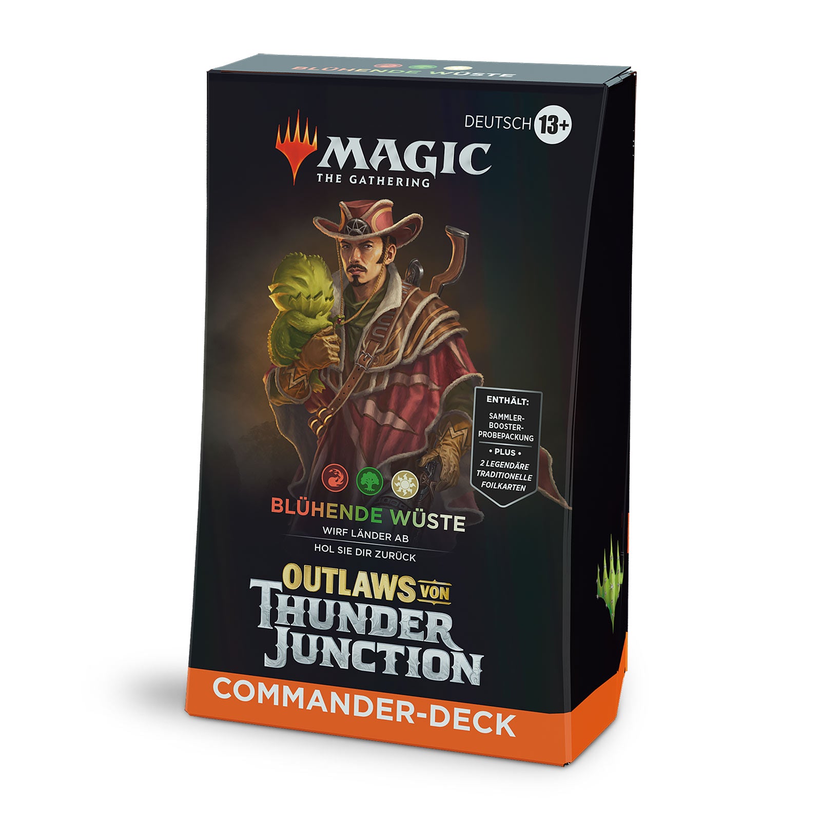 Produktbild Outlaws från Thunder Junction - Blommande Öken Commander Deck - Magic The Gathering