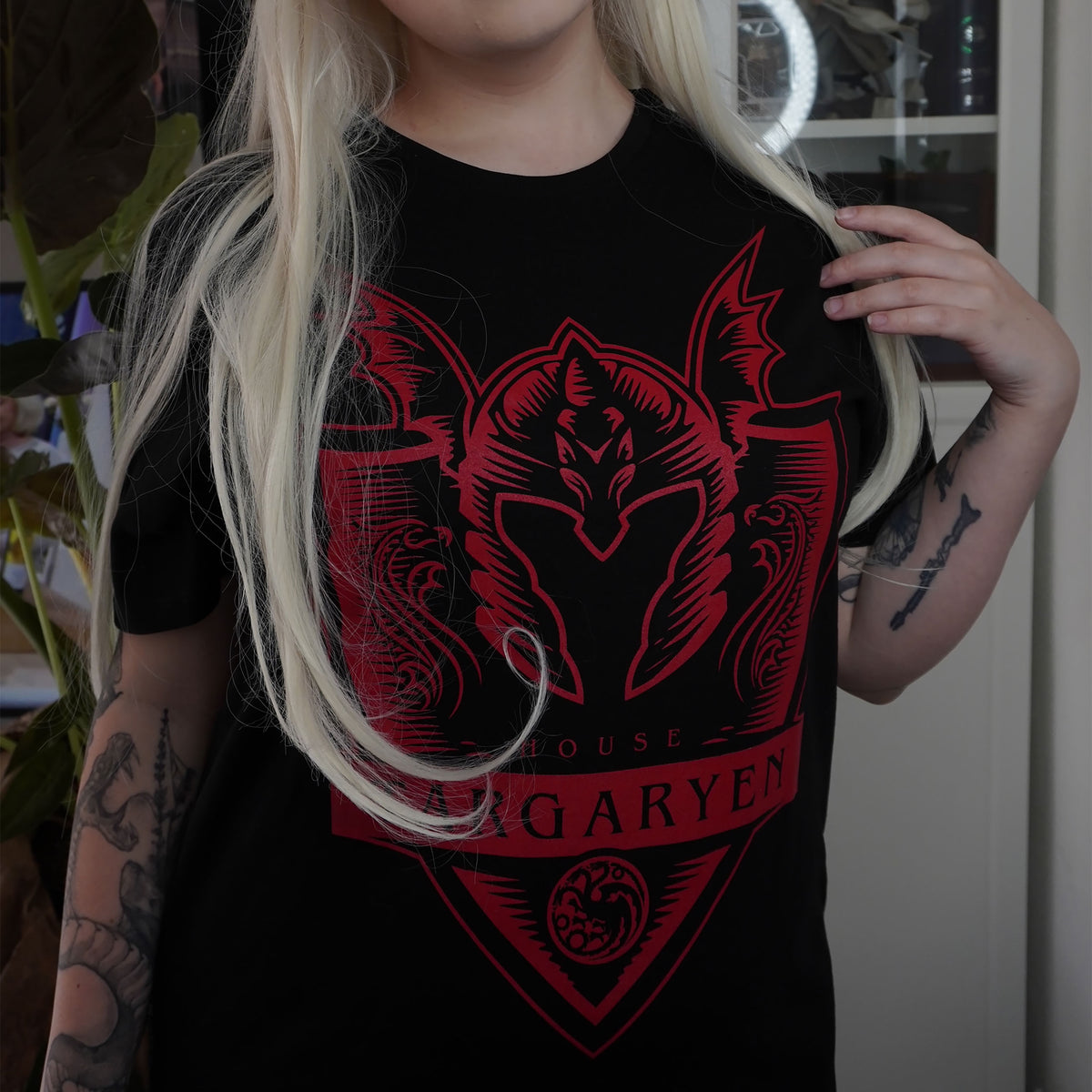 Produktbild Targaryen T-shirt svart - House of the Dragon