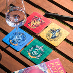 Produktbild Harry Potter - Husens vapensköldsunderlägg 4-delad uppsättning