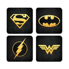 Produktbild DC Comics Logotyper Underlägg 4-pack