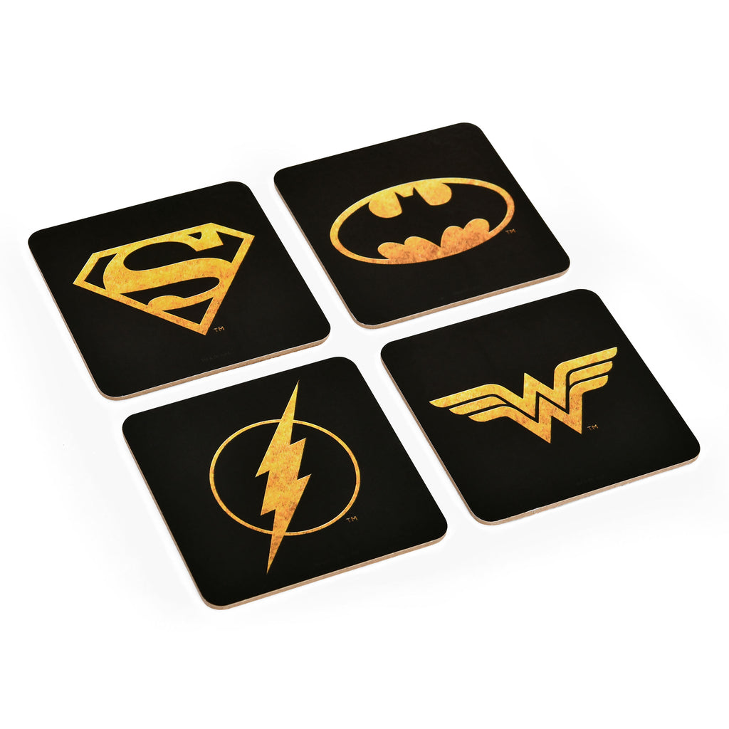 Produktbild DC Comics Logotyper Underlägg 4-pack