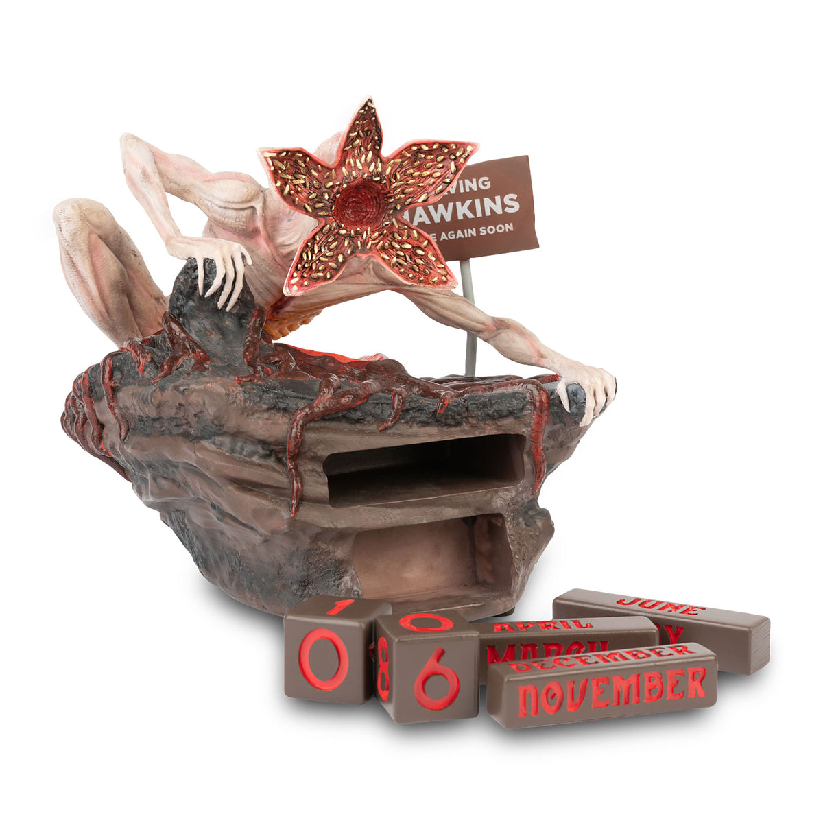Produktbild Stranger Things - Demogorgon 3D evighetskalender