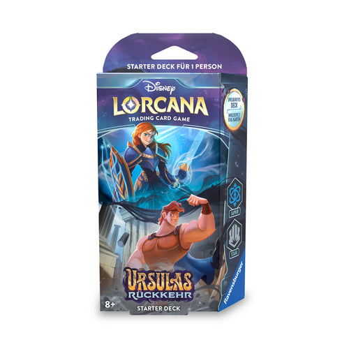Produktbild Disney Lorcana Safir och Stål Startset - Ursulas Återkomst Trading Card Game