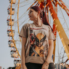 Produktbild Deadpool - Kysser Wolverine T-shirt beige