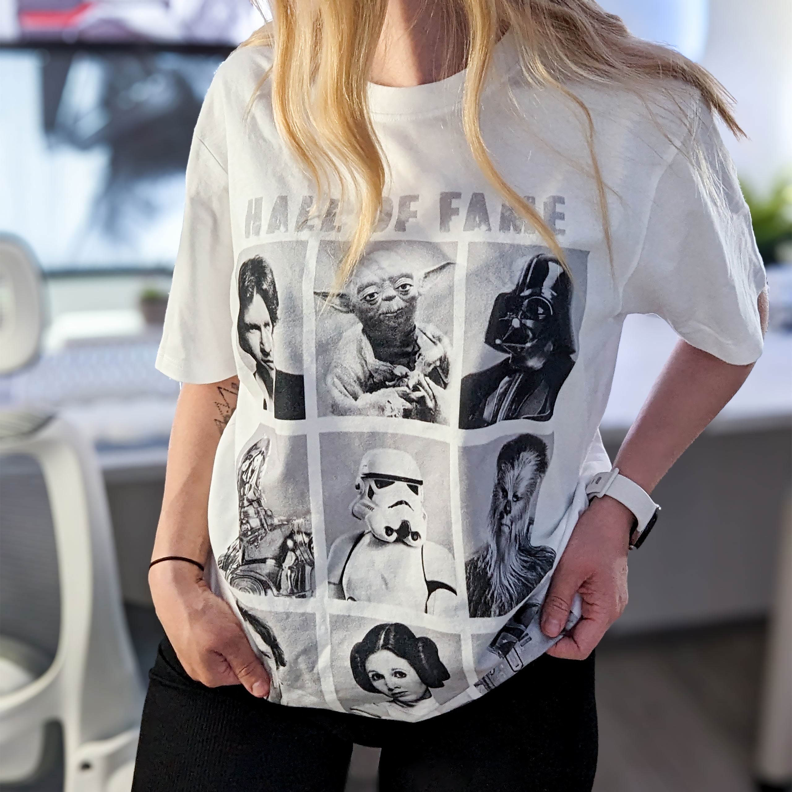 Produktbild Star Wars - Hall of Fame T-shirt vit