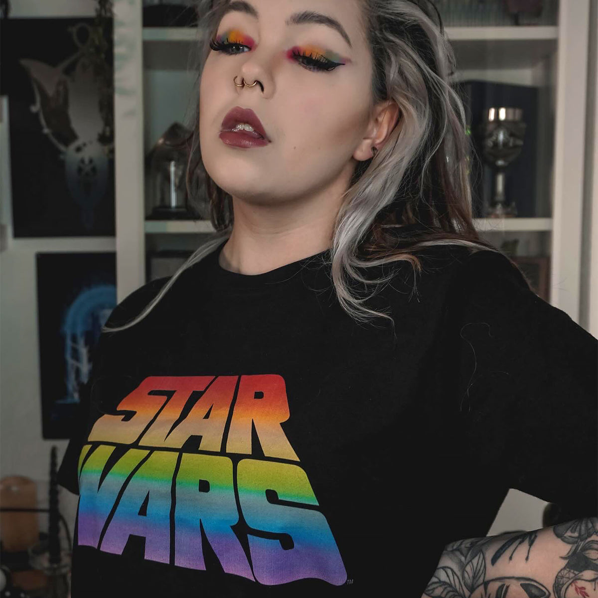 Produktbild Star Wars - Pride Logo T-shirt svart