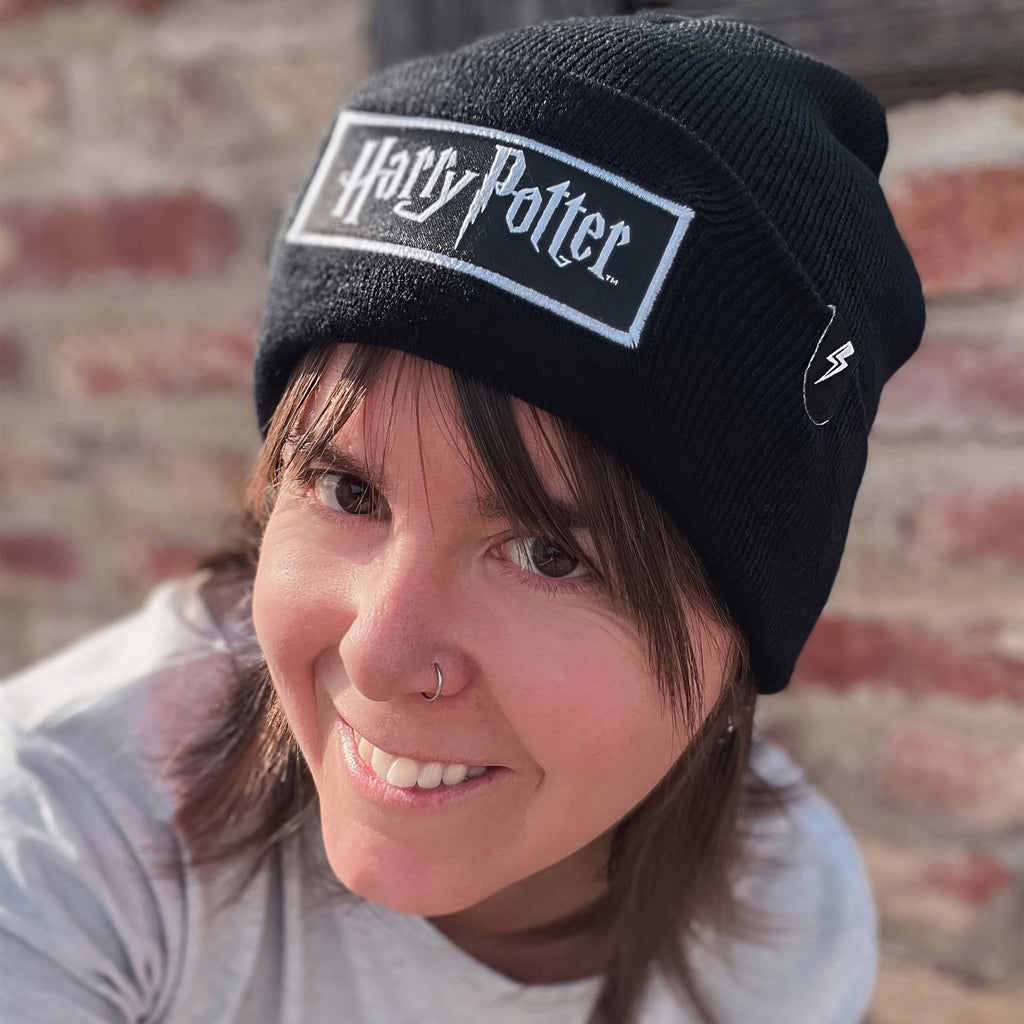 Produktbild Harry Potter - Logomössa svart