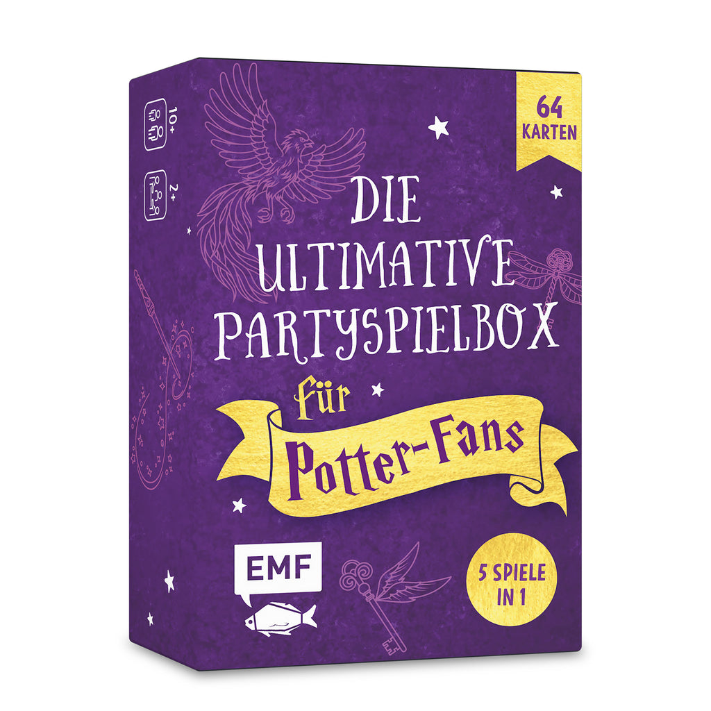Produktbild Den ultimata partyspelsboxen för Harry Potter-fans - Spelkort