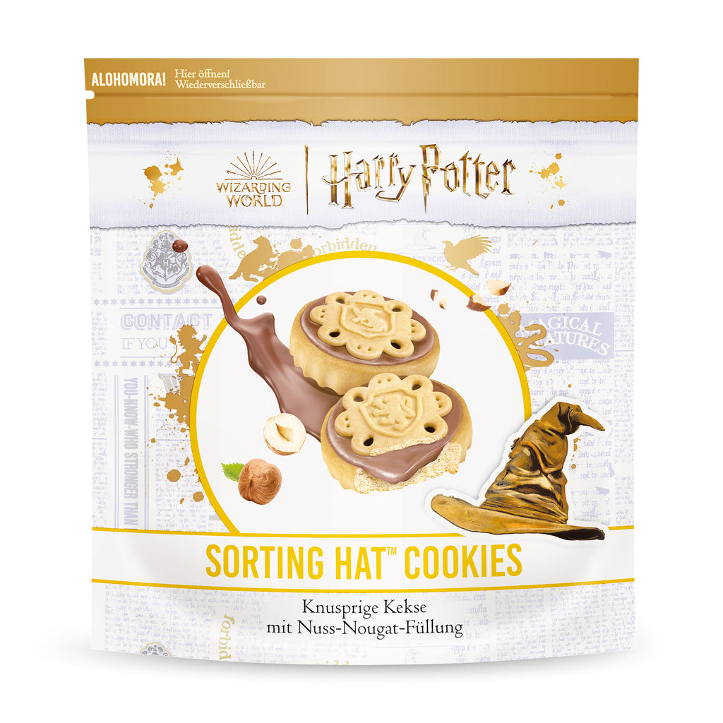 Produktbild Harry Potter - Kakor med hasselnöts- och nougatfyllning