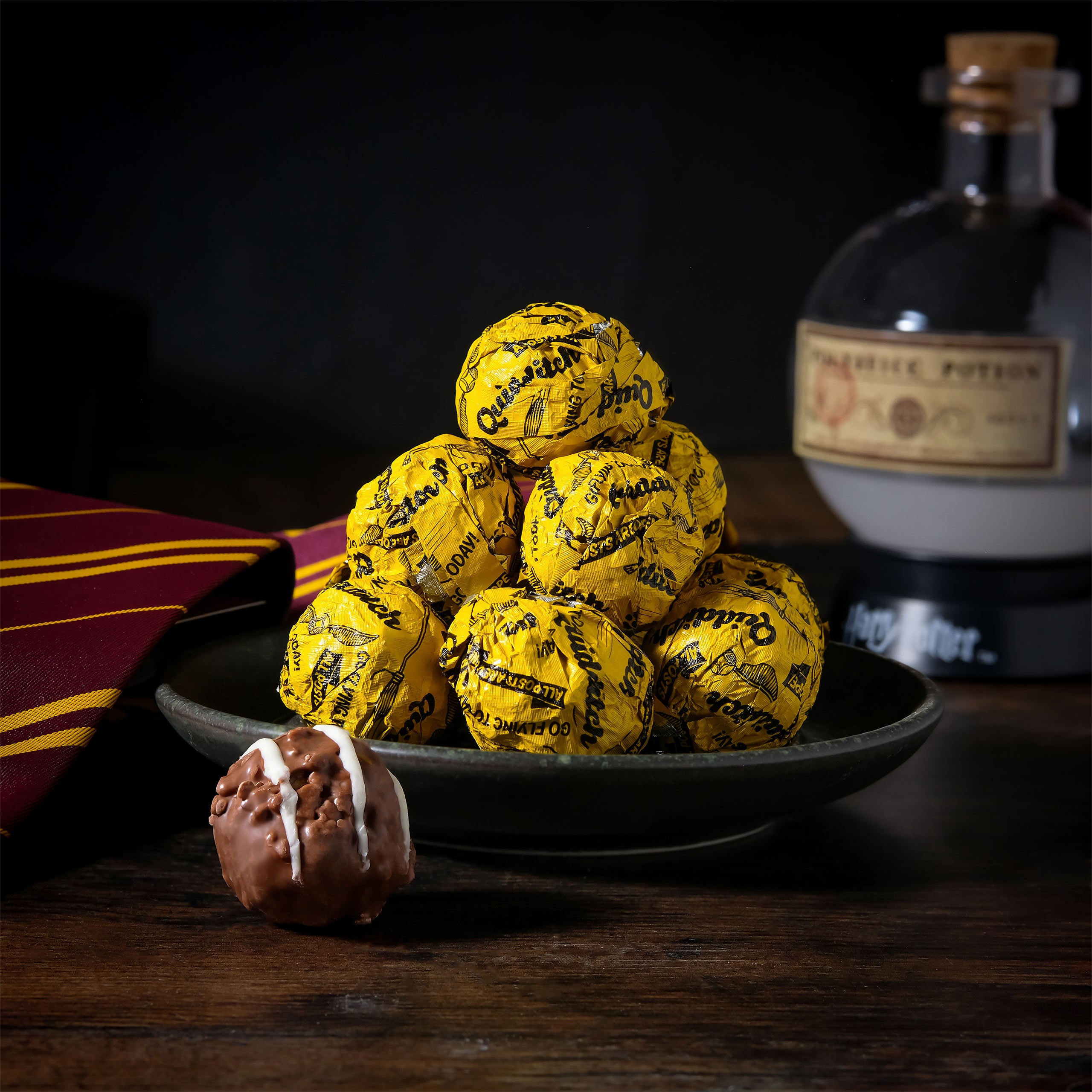 Produktbild Harry Potter - Krispbollar med hasselnöts- och nougatkräm