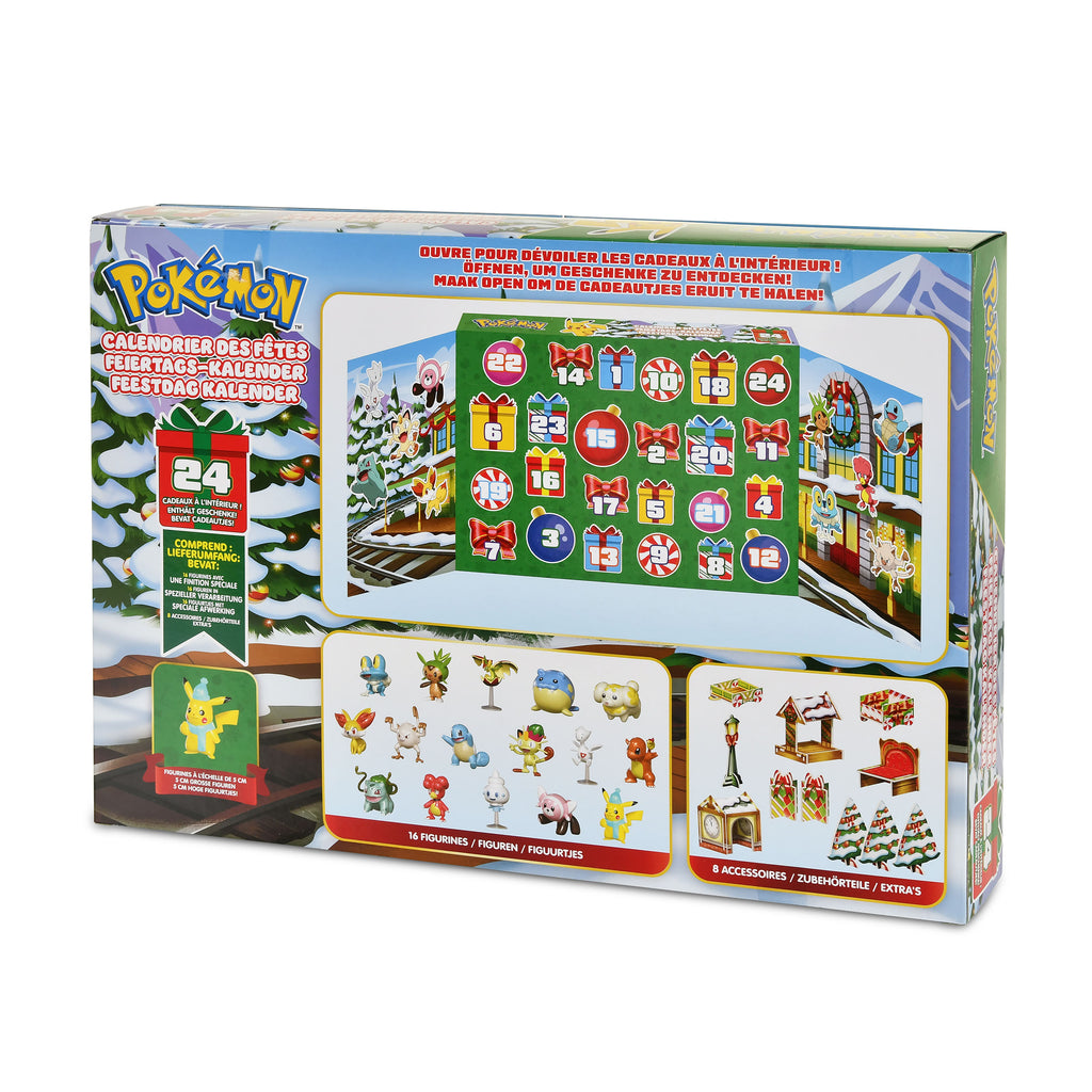 Produktbild Pikachu Happy Holidays Adventskalender - Pokemon