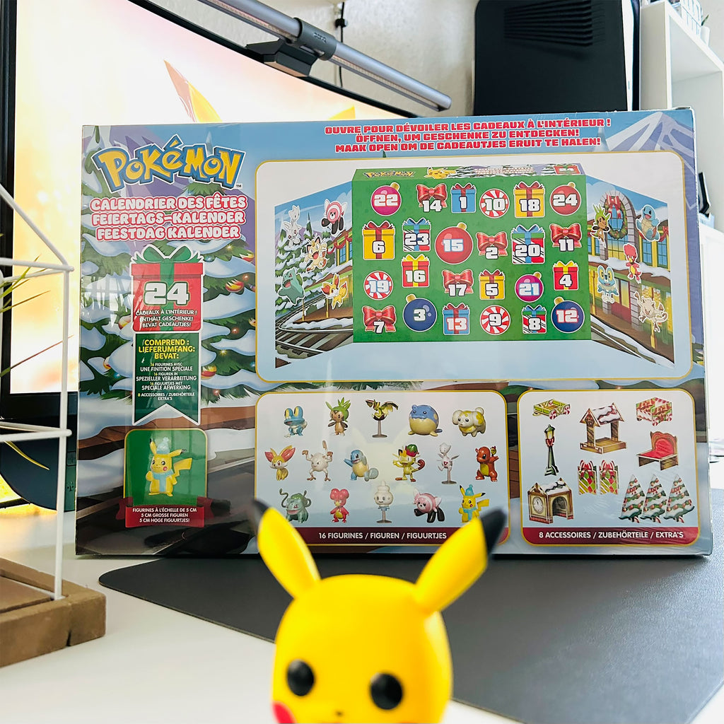 Produktbild Pikachu Happy Holidays Adventskalender - Pokemon