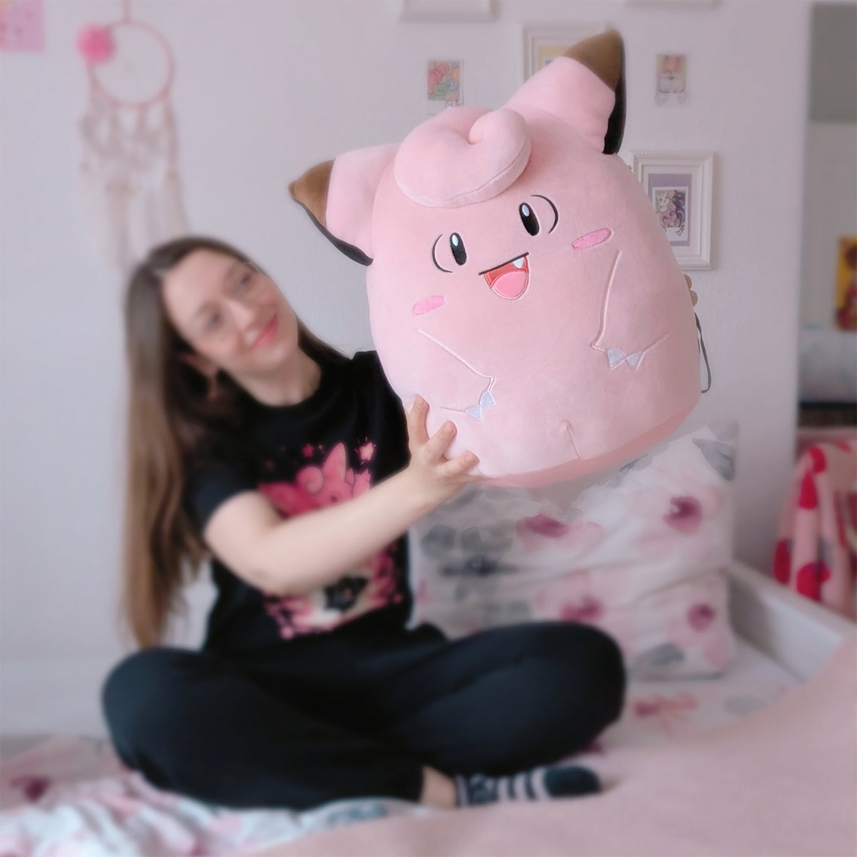 Produktbild Pokemon - Piepi Squishmallows Plyschfigur