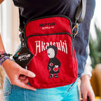 Produktbild Naruto - Akatsuki Crossbody-väska röd