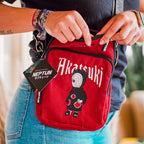 Produktbild Naruto - Akatsuki Crossbody-väska röd