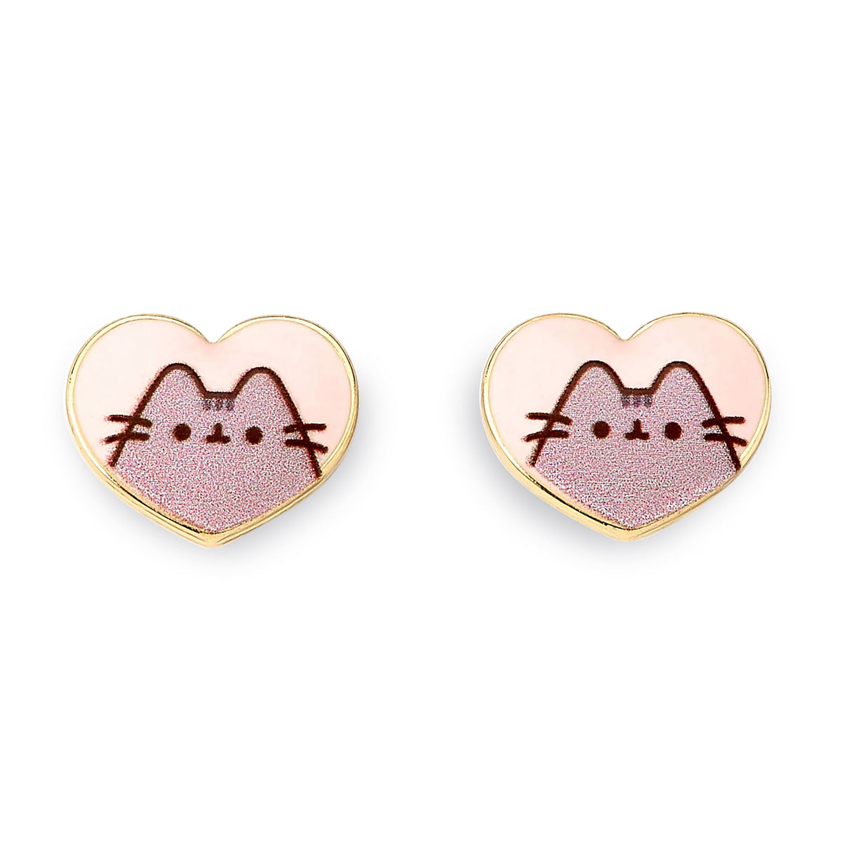 Product image Pusheen - Heart Stud Earrings