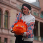 Produktbild Det levande slottet - Calcifer plyschfigur 34 cm