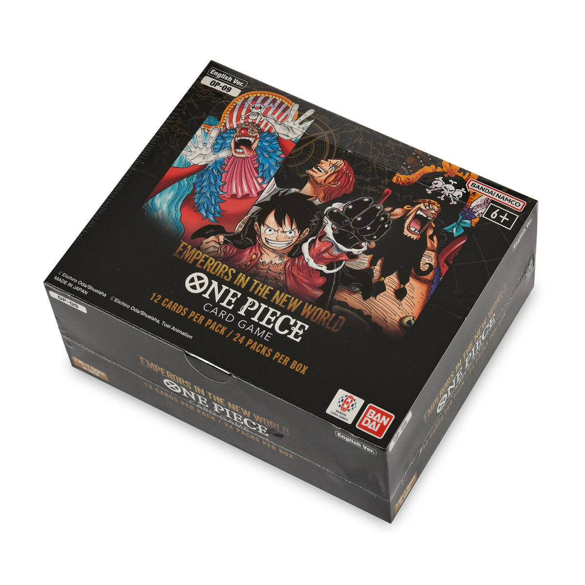 Produktbild One Piece Card Game - The Four Emperors OP09 Samlar Booster 24-display