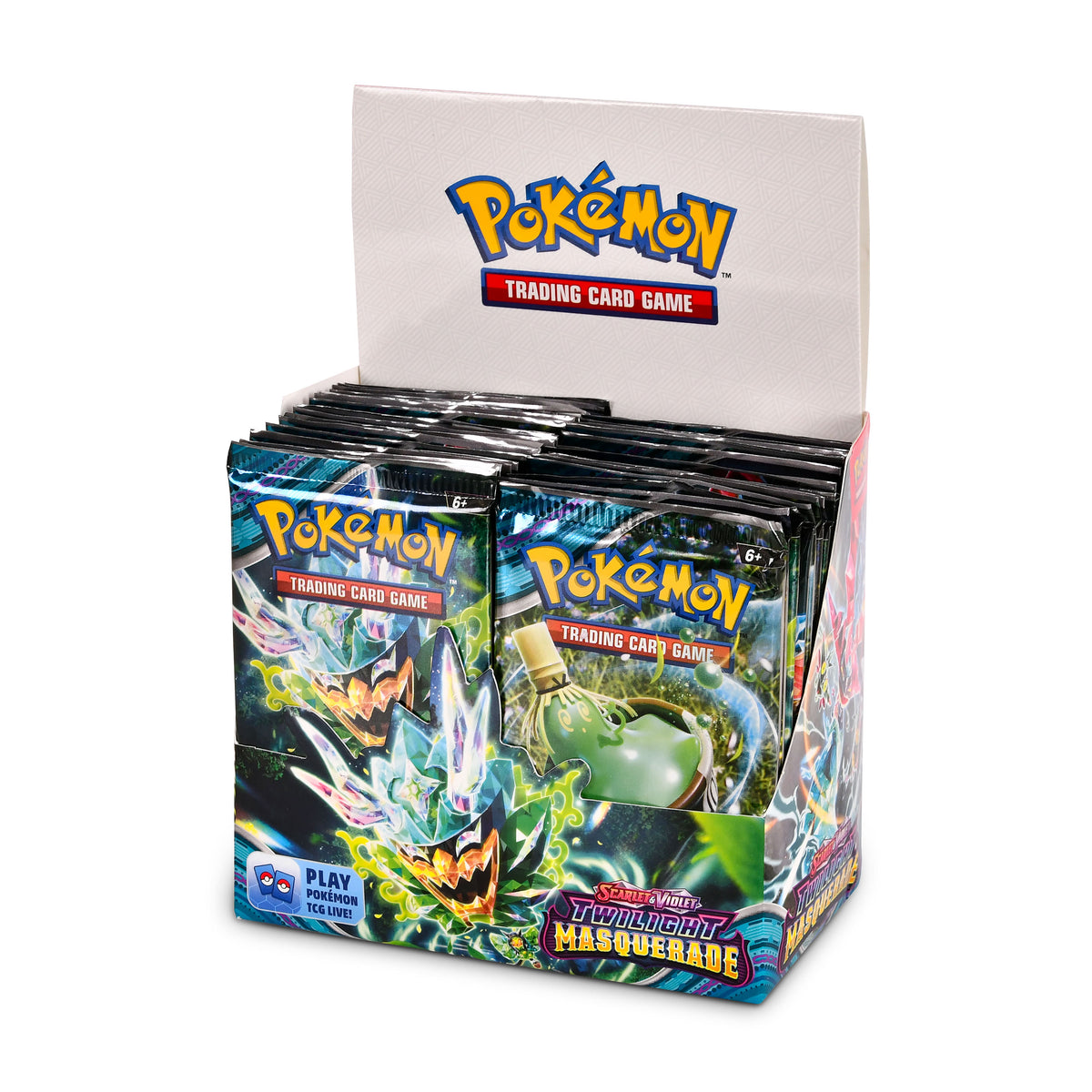 Produktbild Pokemon - Scarlet & Violet Twilight Masquerade Samlarkort Display