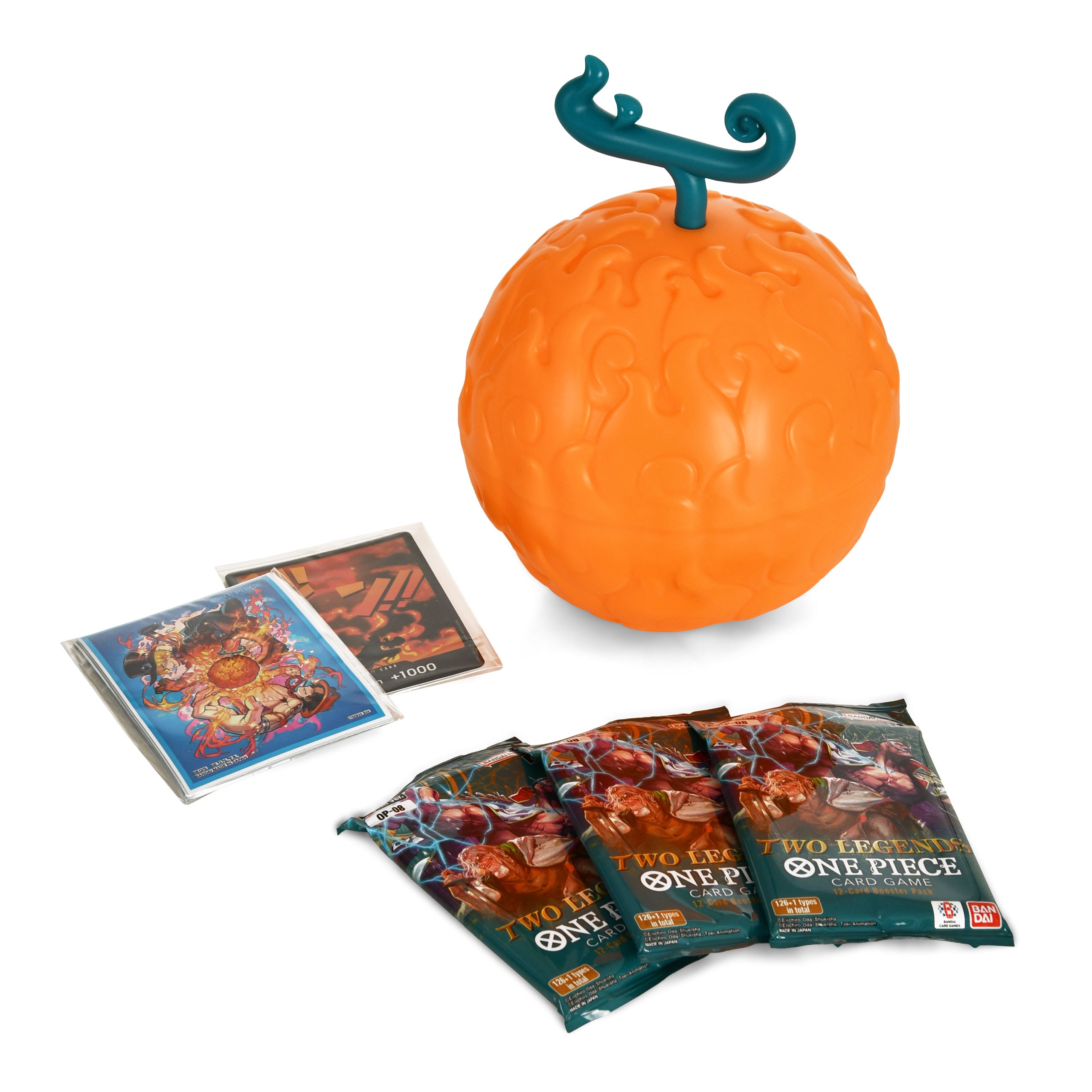 Produktbild One Piece Card Game - Flame Flame Djävulsfrukt Samlarkortsbox
