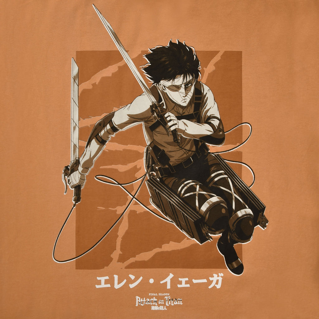 Produktbild Attack on Titan - Levi Oversize T-Shirt orange