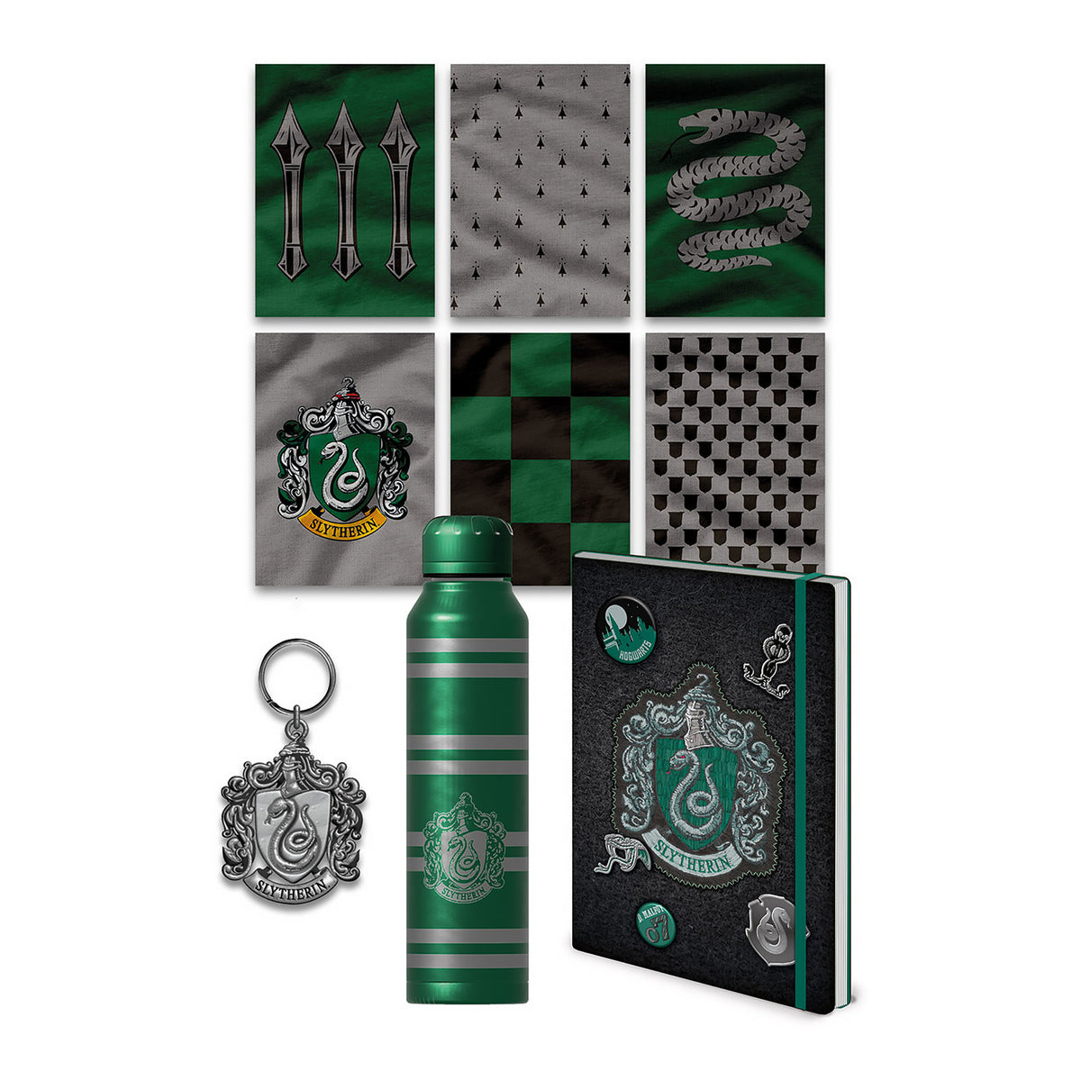 Produktbild Harry Potter - Slytherin Premium Presentset i Resväska med Axelrem