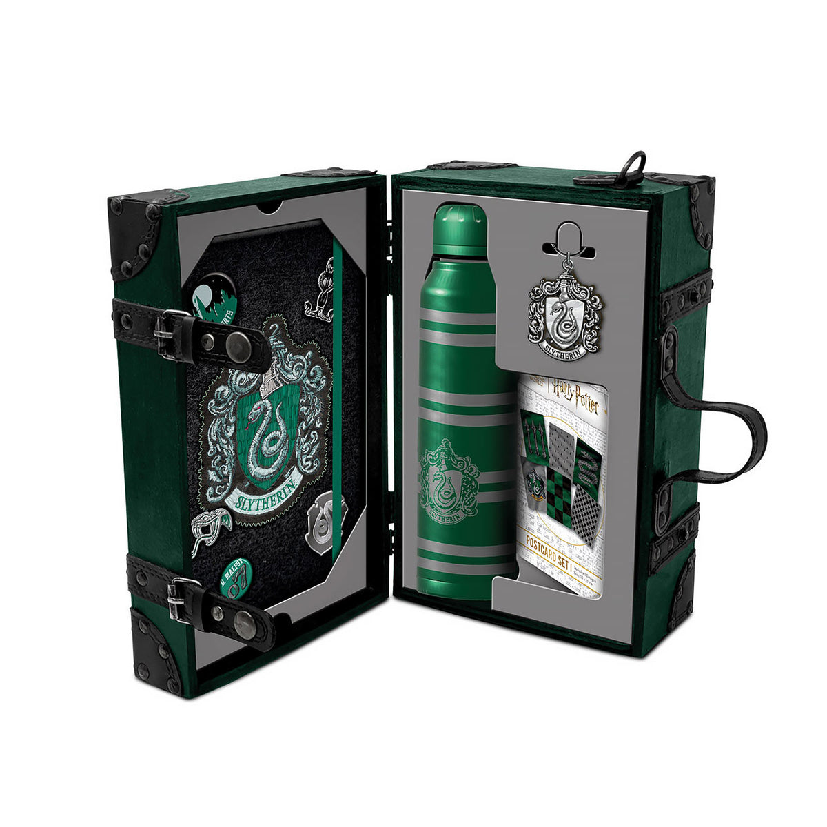 Produktbild Harry Potter - Slytherin Premium Presentset i Resväska med Axelrem