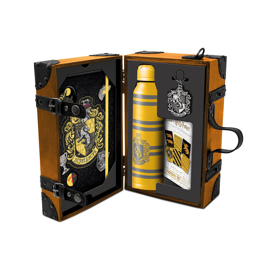 Produktbild Harry Potter - Hufflepuff Premium Presentset i resväska med axelrem