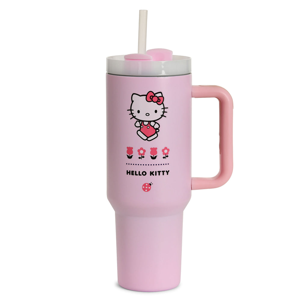 Produktbild Hello Kitty - Flower To Go bägare med sugrör