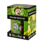Produktbild Rick and Morty - Portal Strumpor och Mugg