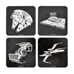 Produktbild Star Wars - Rymdskepp underläggsset