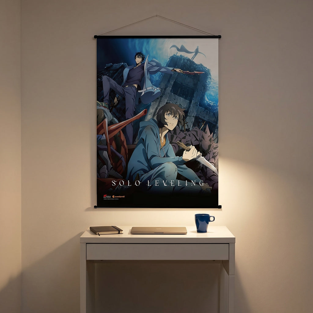 Produktbild Solo Leveling - Sung Jinwoo Key Art Wall Scroll
