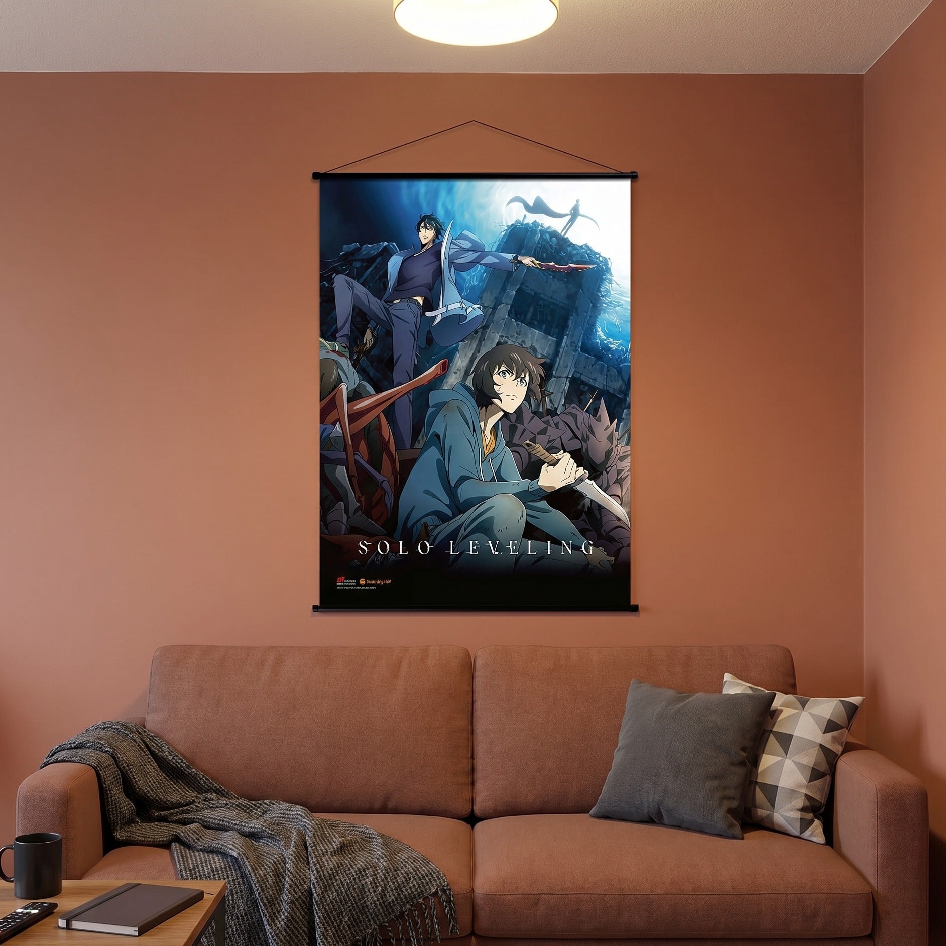 Produktbild Solo Leveling - Sung Jinwoo Key Art Wall Scroll