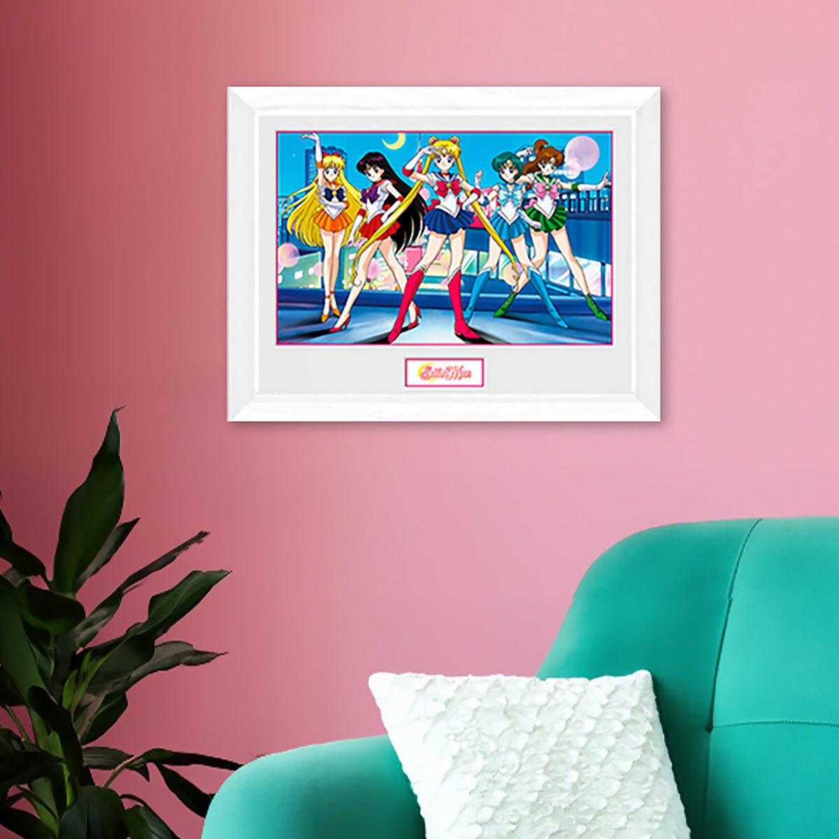 Produktbild Sailor Moon - Grupp Väggbild