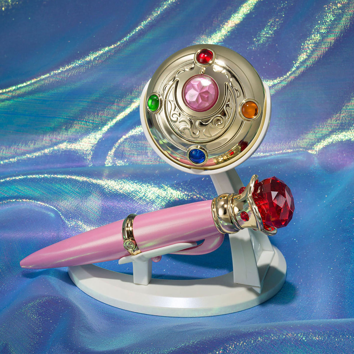 Produktbild Sailor Moon - Förvandlingsbrosch & Förvandlingspenna med ljus- och ljudeffekter
