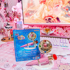 Produktbild Sailor Moon - Förvandlingsbrosch & Förvandlingspenna med ljus- och ljudeffekter